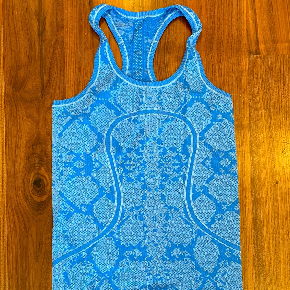 Lululemon Snakeskin Print Top
